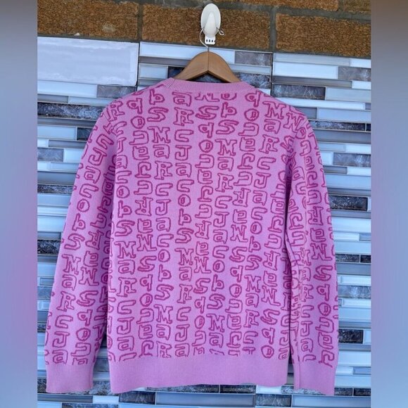 Marc Jacobs Pink Heaven By Marc Jacobs Scribblez Sweater XS - Picture 7 of 16